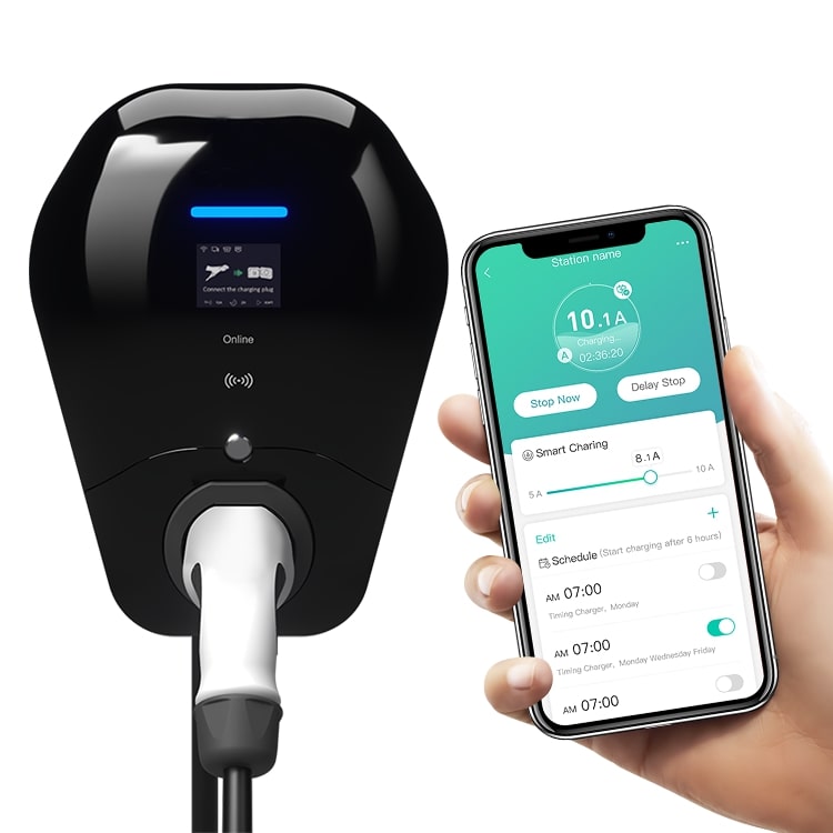 smart ev charger with app