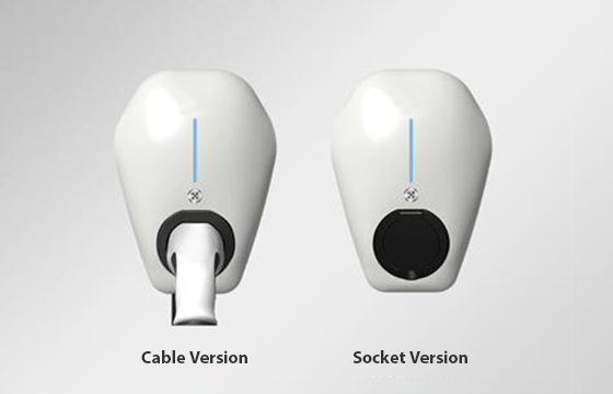 cable or socket ev charger grasen