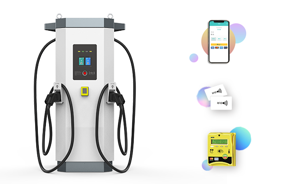 ev charger with credit card reader grasen