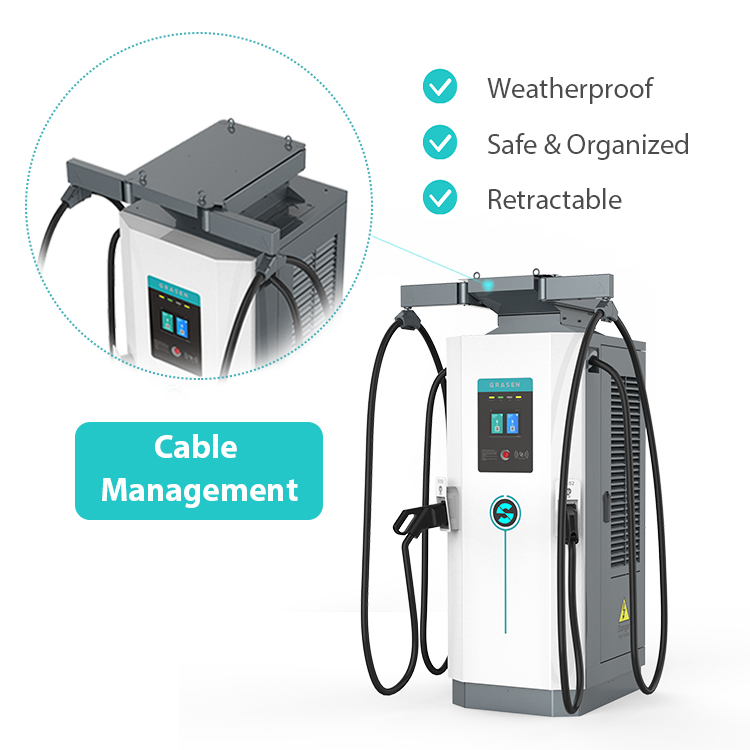 EV Charging Station with Cable Management System Grasen