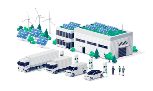ev charger with renewable energy sources
